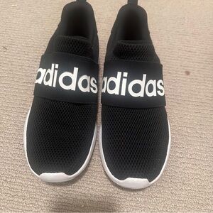 Adidas Kids Slip-On Sneakers | Size 9 (Kids) | Black White | Excellent Condition